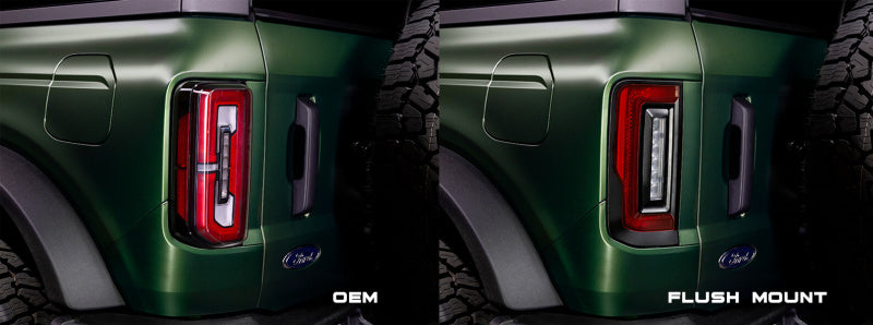 ORACLE Lighting 21-22 Ford Bronco Flush Style LED Taillights 5892-504 5892-504 Photo - Mounted