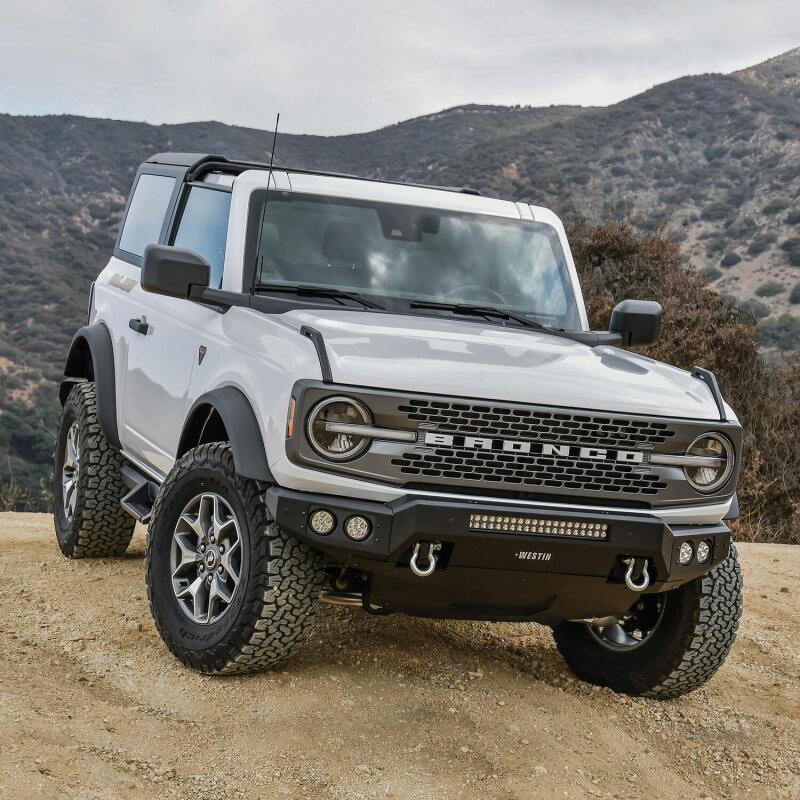 Westin 21-22 Ford Bronco Pro-Mod Front Bumper - Textured Black 58-41255 58-41255 Photo - Mounted