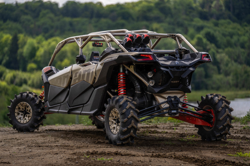 MBRP 17-18 Can-Am Maverick X3 Dual Out Active Exhaust AT-9208AS AT-9208AS Photo - lifestyle view