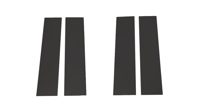 Putco 2020 Silv/Sierra HD 2500/3500 - Crew Cab / Dbl Cab (6pcs) Black Platinum Pillar Posts Classic 402671BP 402671BP Photo - Primary