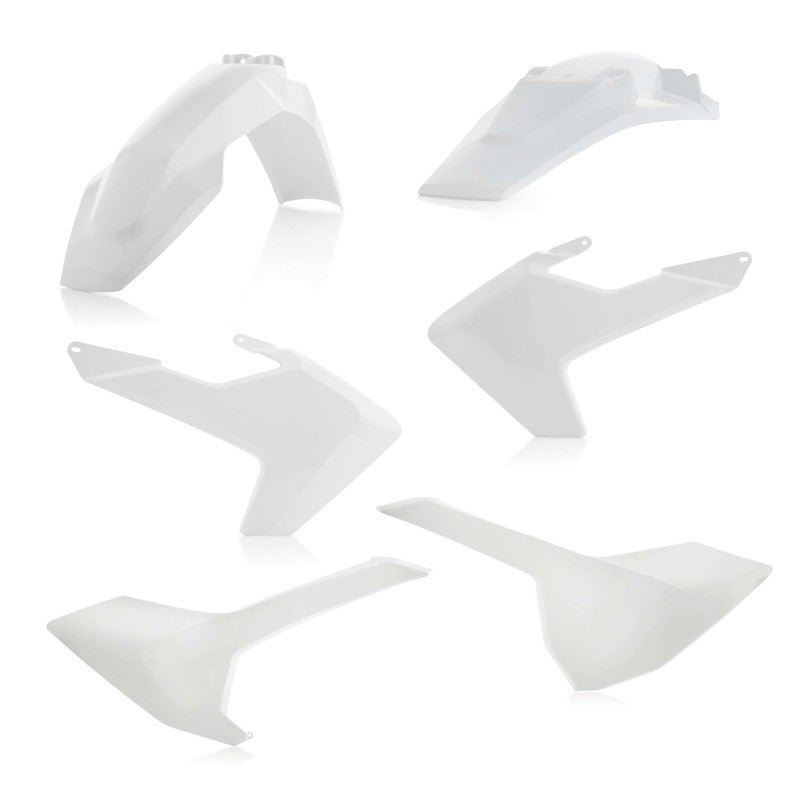 Acerbis Plastic Kit- Husky Wht 2634020002 2634020002 Photo - Primary