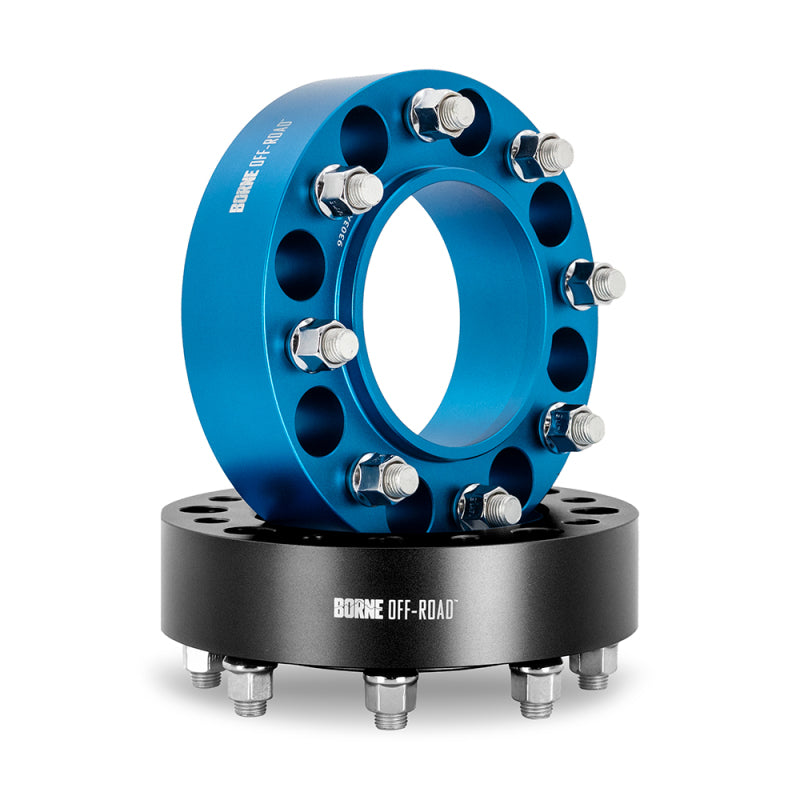 Borne Off-Road Wheel Spacers 8X165.1 121.3 50 M14 Blk BNWS-006-500BK BNWS-006-500BK Photo - Primary