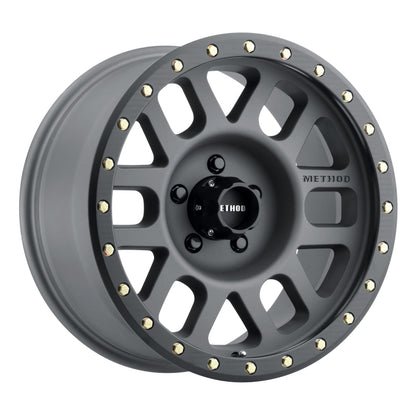 Method Race Wheels MR309 Grid Wheel Titanium / Black Street Loc 17x8.5 0 5x5 MR30978550800 Photo - Primary