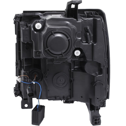Anzo HL SEQ Chevy Silverado 1500 Black 111375 Photo - Unmounted