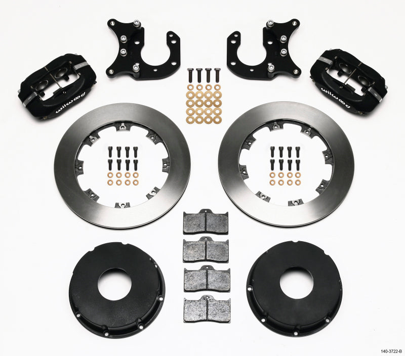 Wilwood Forged Dynalite P/S Rear Kit Big Ford 2.36in Offset Currie Blank 140-3722-B 140-3722-B Photo - Primary