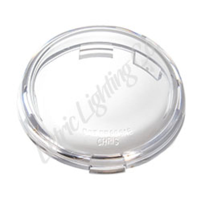 Letric Lighting Clear Bullet Turn Signal Lenses 2in LLC-2C LLC-2C Photo - Primary