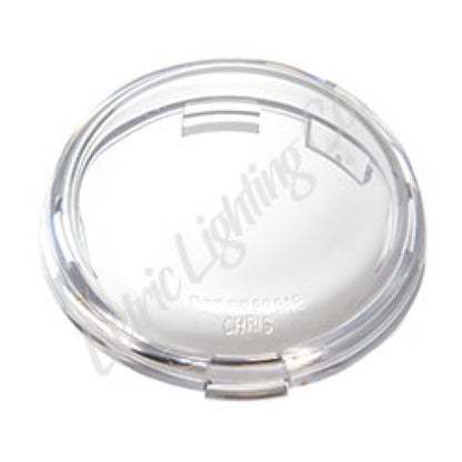 Letric Lighting Clear Bullet Turn Signal Lenses 2in LLC-2C LLC-2C Photo - Primary