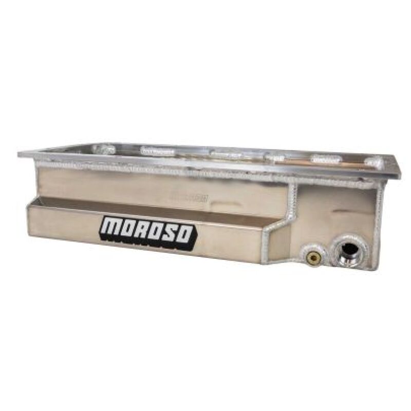 Moroso Noonan 4.9in Bore Space HEMI Ext W/S 16AN P/U 6.5in Deep Aluminum Oil Pan 20399