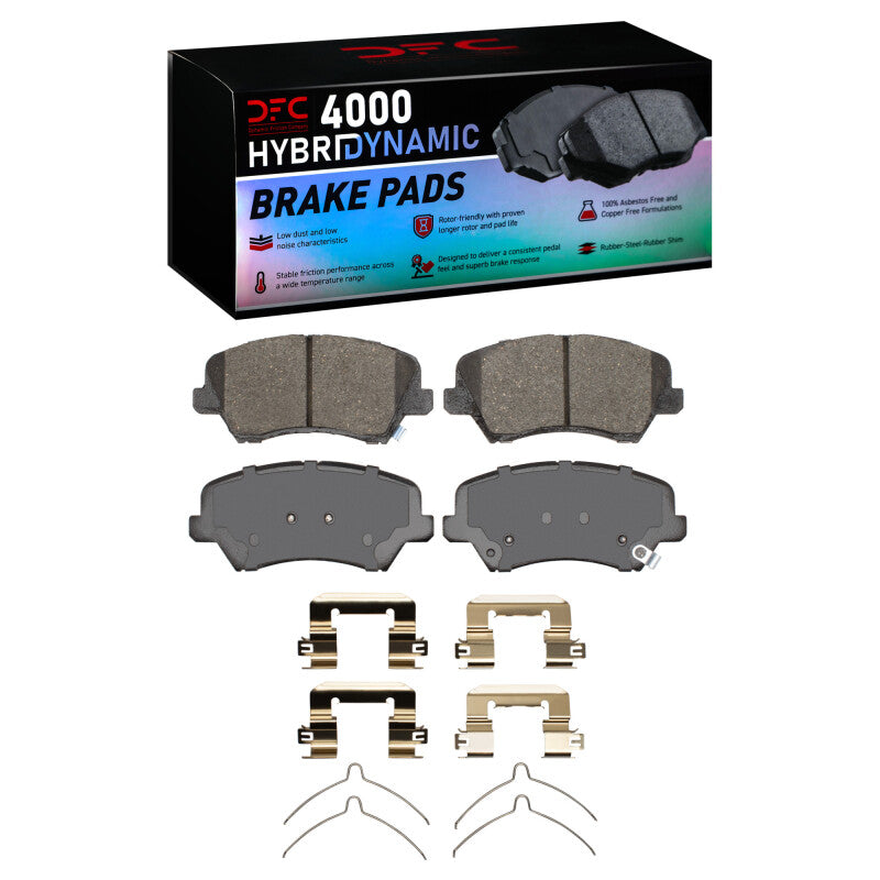 DFC DFC 4000 HybriDynamic Brake Pads Brakes, Rotors & Pads Brake Pads - OE main image