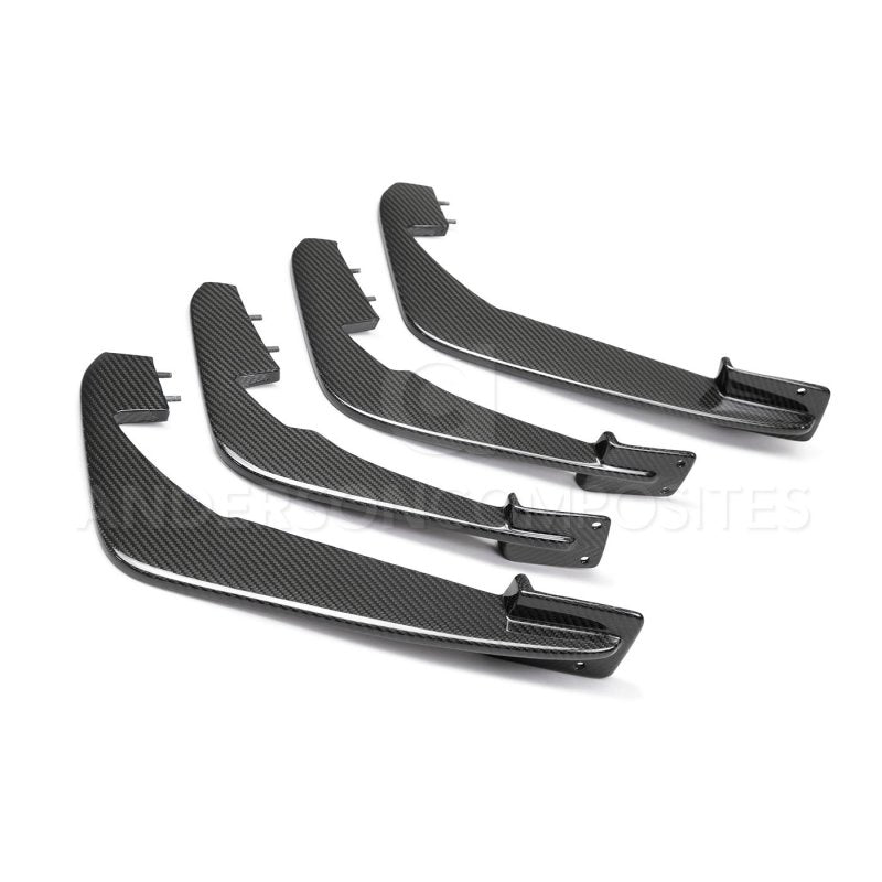 Anderson Composites 20-21 Chevrolet Corvette C8 Stingray Carbon Fiber Rear Diffuser Fins (Set of 4) AC-RDF20CHC8 AC-RDF20CHC8 Photo - Primary
