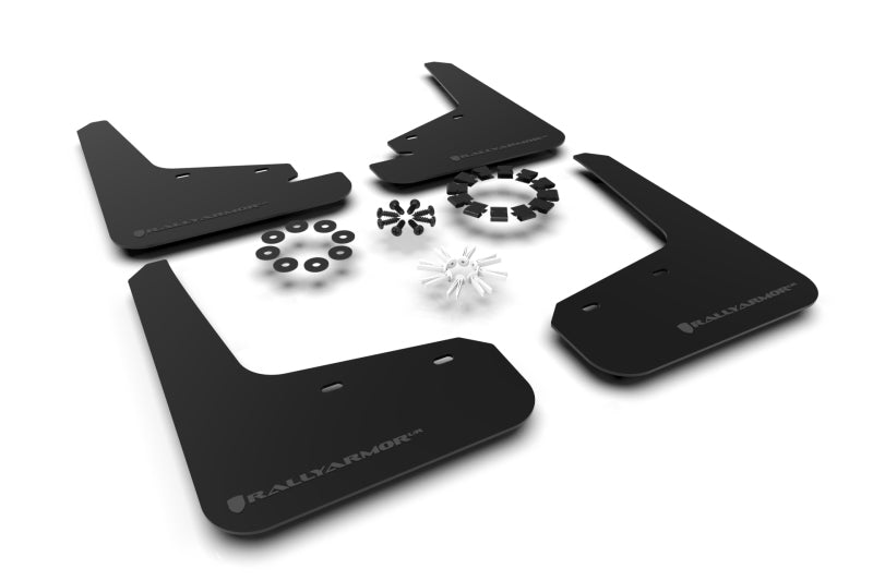 Rally Armor 20-21 Tesla Model Y UR Black Mud Flap w/ Dark Grey Logo MF72-UR-BLK/DGRY MF72-UR-BLK/DGRY Photo - Primary
