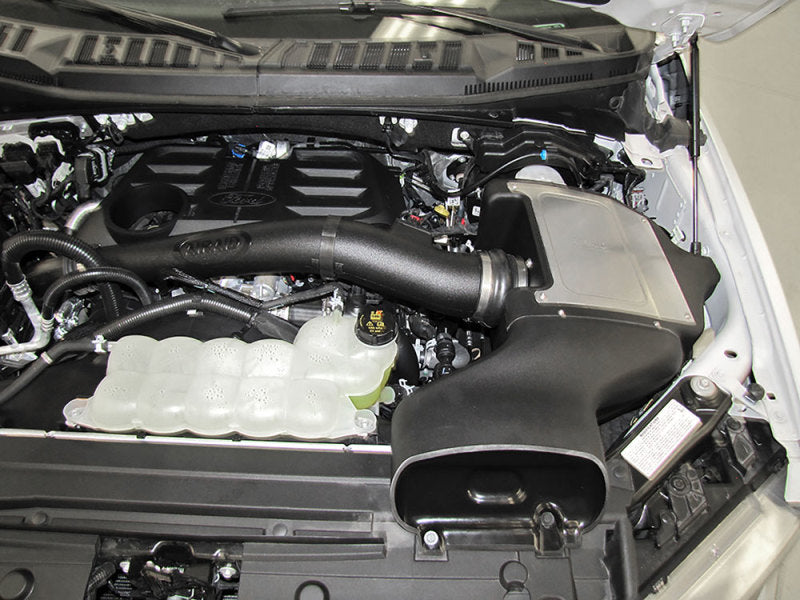 Airaid 18-19 Ford F150 V6-3.0L DSL Air Intake Kit 405-391 405-391 Photo - Mounted