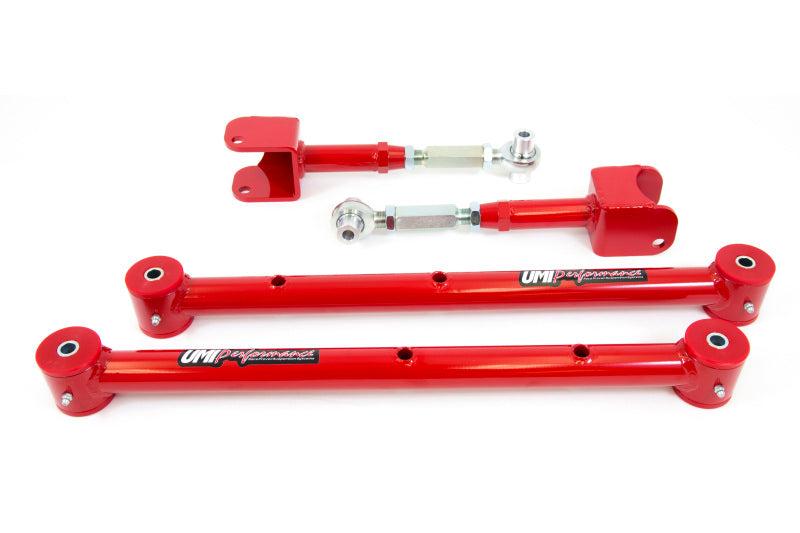 UMI Performance 64-67 GM A-Body Lower Control Arm & Adjustable Upper Control Arm Kit 401519-R 401519-R Photo - Primary