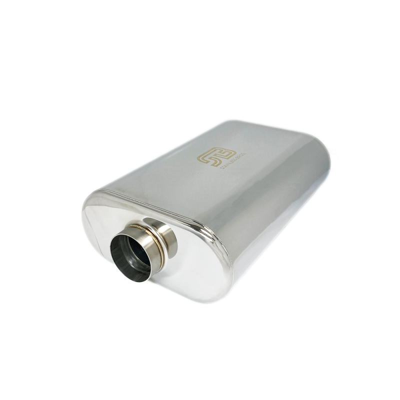 Stainless Bros 3in x 17.0in OAL Lightweight Muffler - Matte Finish 616-07623-0200 616-07623-0200 User 1