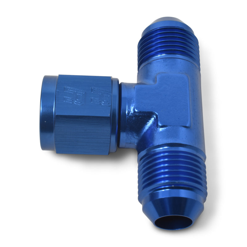 Russell -8 AN AN Tee - Female AN On Side (Blue Finish) 614308 Photo - out of package