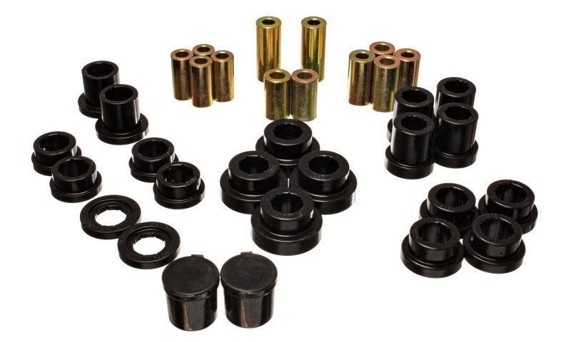 Energy Suspension 00-09 Honda S2000 rear control arm bushing set in black 16.3121G Photo - Primary
