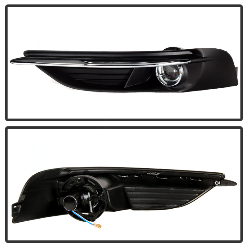 Spyder Chrysler 200 2011-2014 OEM Fog Light W/Universal Switch- Clear FL-C20011-C 5080387 5080387 User 1
