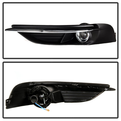 Spyder Chrysler 200 2011-2014 OEM Fog Light W/Universal Switch- Clear FL-C20011-C 5080387 5080387 User 1