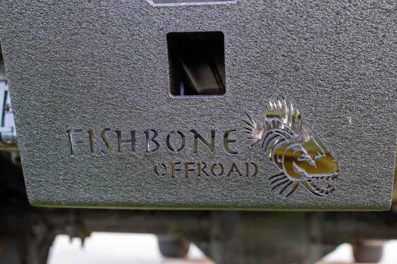 Fishbone Offroad 2In Receiver Hitch Mounted Step - Black Powdercoat Steel FB21238 FB21238 Photo - lifestyle view