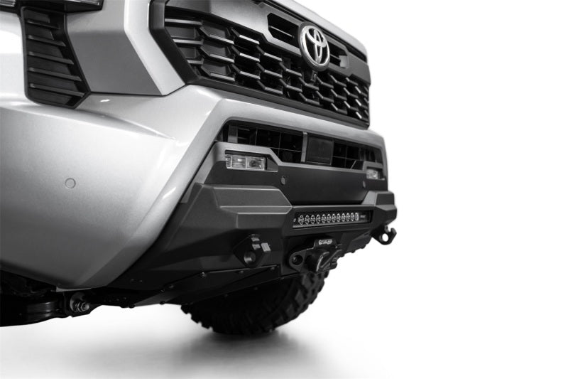 Addictive Desert Designs 2024 Toyota Tacoma Stealth Center Mount Winch Front Bumper F6703412601NA F6703412601NA Photo - Mounted