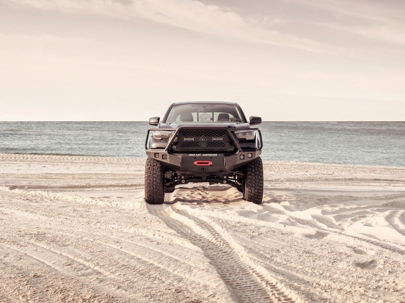 Road Armor 16-20 Toyota Tacoma Stealth Front Winch Bumper w/Lonestar Guard - Tex Blk 9161F5B 9161F5B Photo - Primary