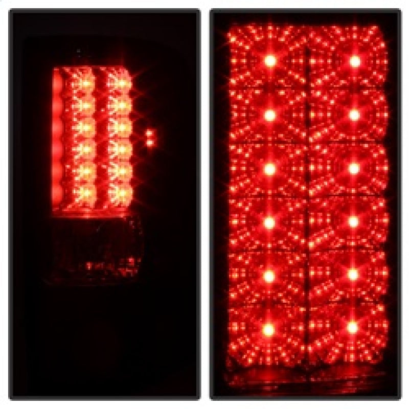 Spyder Ford F150 Styleside 04-08 (Not Fit Heritage & SVT)LED Tail Lights Black ALT-YD-FF15004-LED-BK 5003249 5003249 Photo - Unmounted