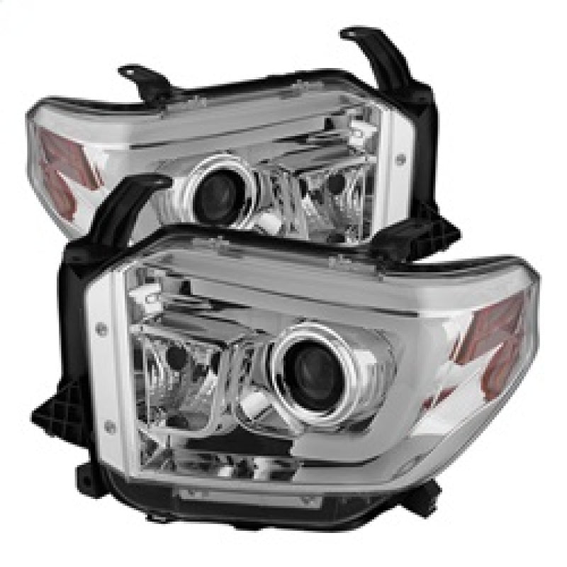 Spyder Toyota Tundra 2014-2016 Projector Headlights Light Bar DRL Chrome PRO-YD-TTU14-DRL-C 5080141 5080141 Photo - Primary
