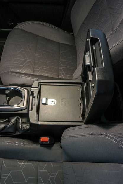 Tuffy Products Tuffy 16-23 Toyota Tacoma Console Safe W/ Combo Lock 324-01-A 324-01-A Photo - Mounted