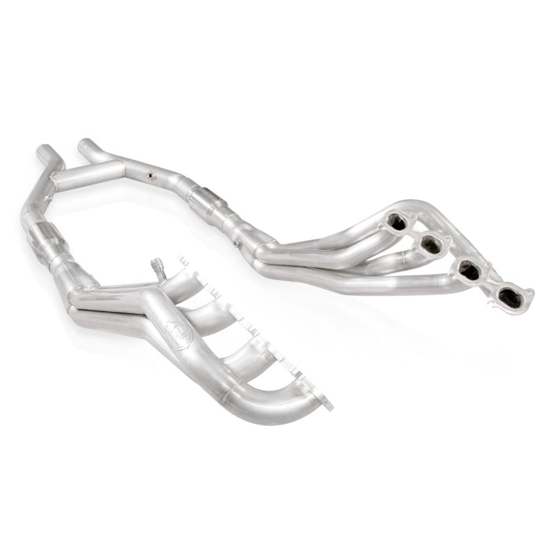 Stainless Works 2007-14 Shelby GT500 Headers 1-7/8in Primaries High-Flow Cats H-Pipe GT145HCATHP GT145HCATHP Photo - Primary