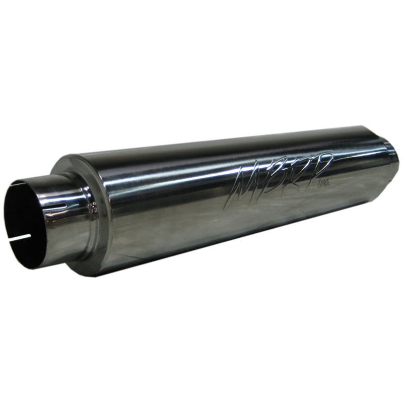 MBRP Muffler 4" Inlet /Outlet 24" Body 30" Overall, T409 M91031 Photo - Primary