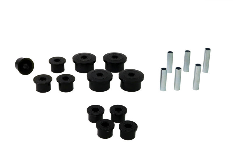 Whiteline 1986-1999 Jeep Cherokee Spring - Eye Front/Rear And Shackle Bushing W73819 W73819 Photo - Close Up