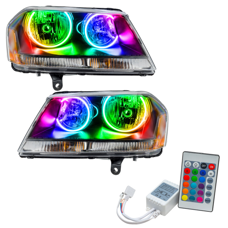 ORACLE Lighting Oracle 08-14 Dodge Avenger RT SMD HL - Black - ColorSHIFT w/ Simple Controller 8101-504 8101-504 Photo - Primary