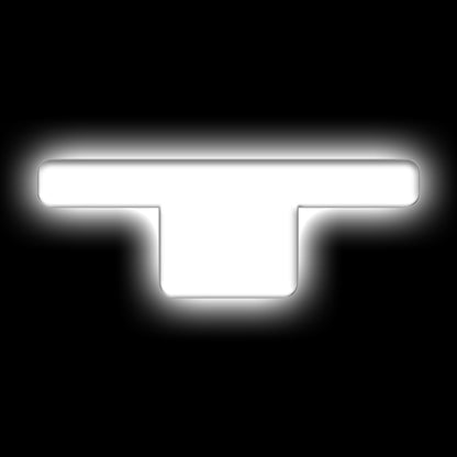 ORACLE Lighting Universal Illuminated LED Letter Badges - Matte White Surface Finish - T 3140-T-001 3140-T-001 Photo - Primary