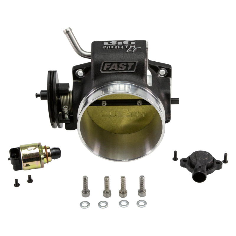 FAST GM LS Big Mouth LT Throttle Body (4-BOLT) 92MM W/ IAC & TPS 54091 Photo - Primary