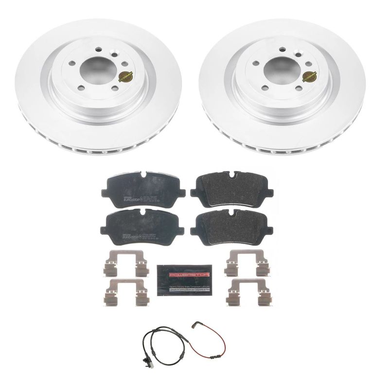 Power Stop 13-18 Land Rover Range Rover Rear Euro-Stop Brake Kit ESK7089 ESK7089 Photo - Primary
