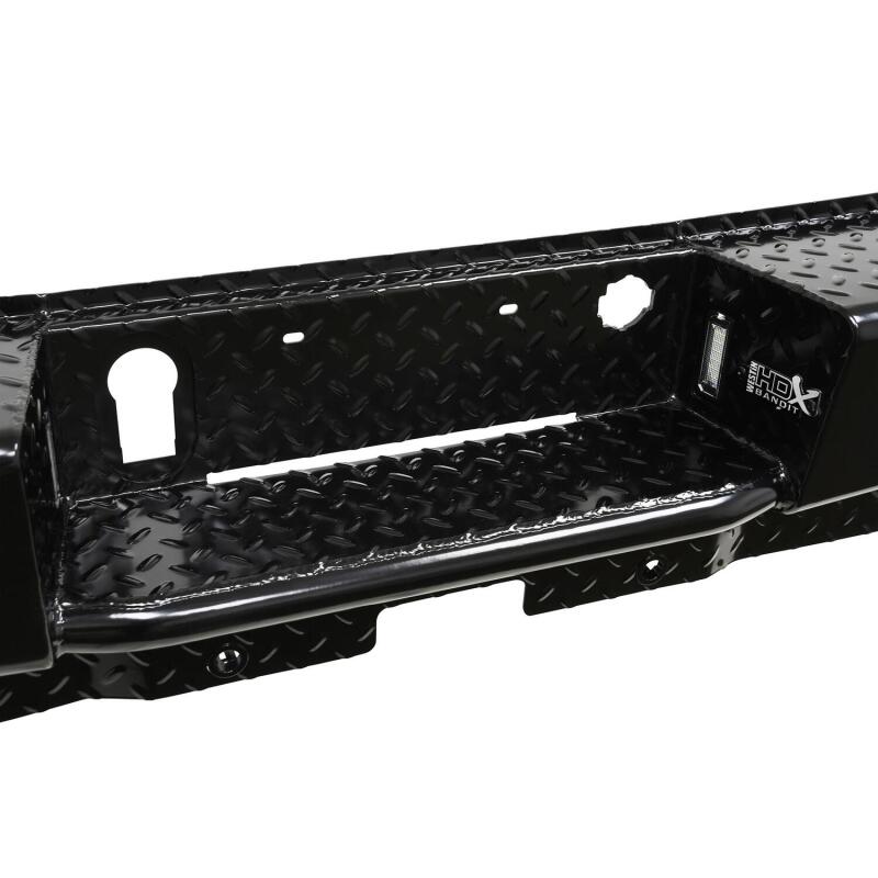 Westin 19-20 Chevy Silverado 1500 HDX Bandit Rear Bumper - Black 58-341185 58-341185 Photo - Unmounted