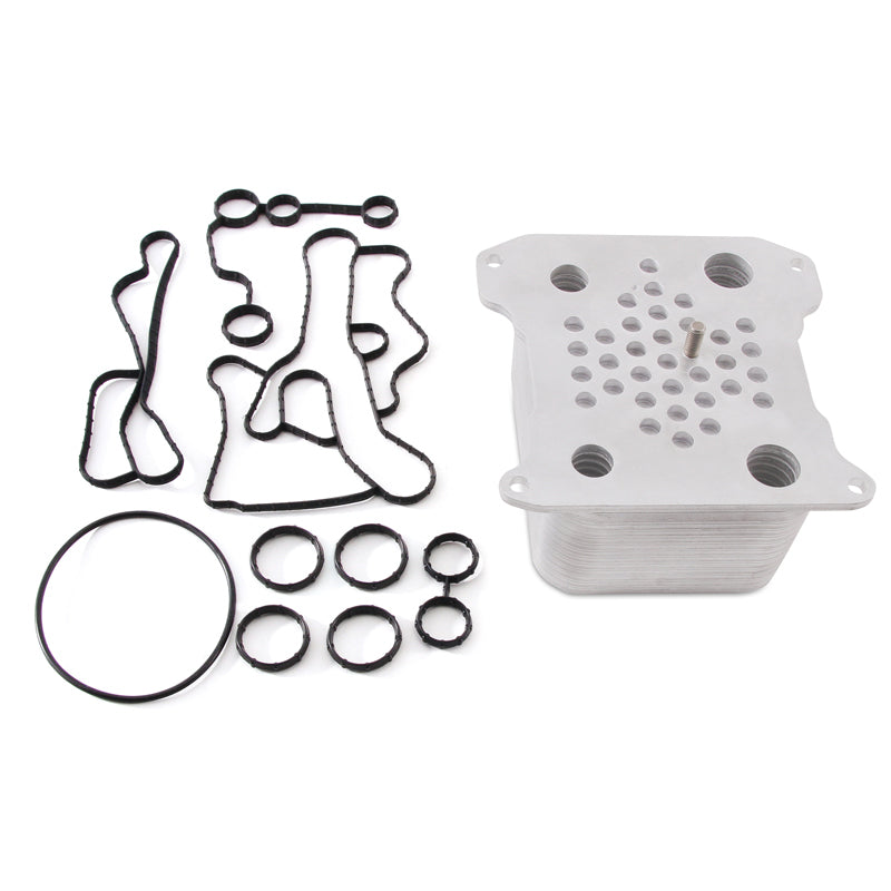 Mishimoto 08-10 Ford 6.4L Powerstroke Replacement Oil Cooler Kit MMOC-F2D-08 MMOC-F2D-08 Photo - Primary