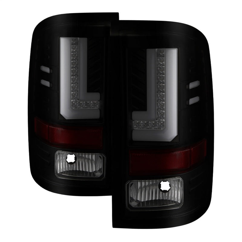 Spyder GMC Sierra 2016-2017 Light Bar LED Tail Lights - Black Smoke ALT-YD-GS16-LED-BSM 5083784 5083784 Photo - Primary