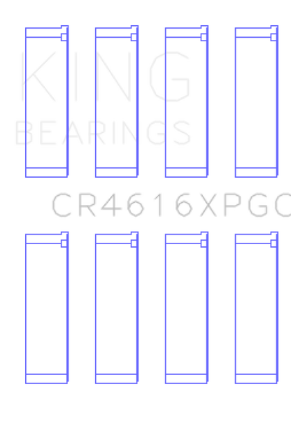 King Engine Bearings King Subaru FA20 (Size STD) pMaxKote Performance Rod Bearing Set CR4616XPGC CR4616XPGC Photo - Primary