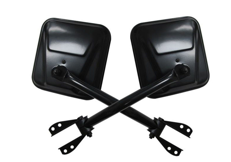 Rampage 1955-1983 Jeep CJ5 Side Mirrors - Black 7617 7617 Photo - Primary