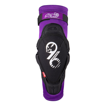 EVS Slayco96 Knee Guard Pair Purple/Black - Youth SLAY96K-Y SLAY96K-Y User 1
