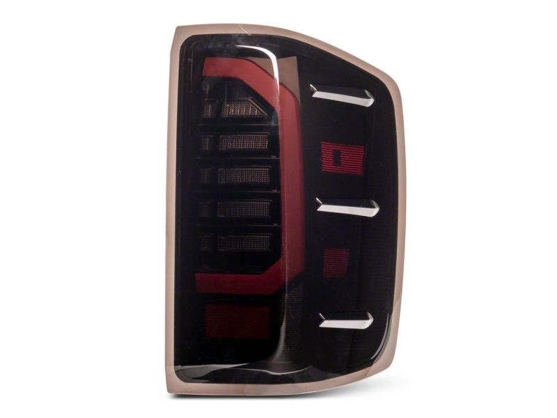 Raxiom 14-18 Chevrolet Silverado 1500 Axial Series LED Tail Lights- Blk Housing (Smoked Lens) S151298 S151298 Photo - Close Up
