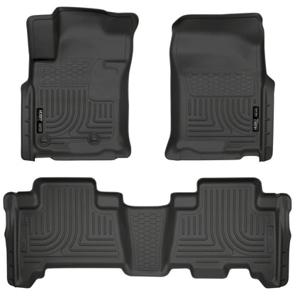 Husky Liners 10-12 Toyota 4Runner/Lexus GX460 WeatherBeater Combo Black Floor Liner 98571 Photo - Primary