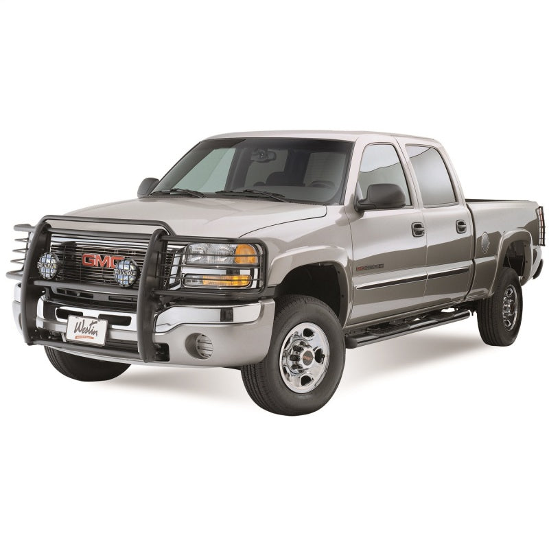 Westin 2003-2007 GMC Sierra Classic 2500HD/3500 Sportsman Grille Guard - Black 40-1265 40-1265 Photo - Mounted