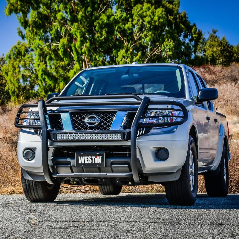 Westin 12-20 Nissan Frontier Sportsman X Grille Guard - Textured Black 40-32075 40-32075 Photo - Mounted