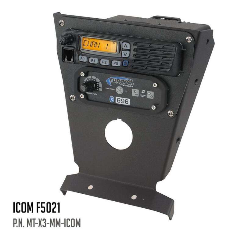 Rugged Radios Can-Am X3 Multi Mount Kit for Rugged UTV Intercoms and Radios Kenwood TK7360 MT-X3-MM-KEN MT-X3-MM-KEN Photo - Primary