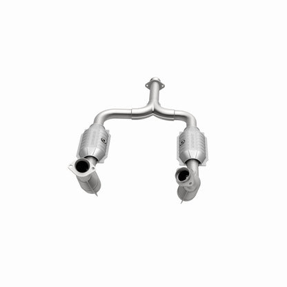 MagnaFlow Ford Mustang HM Grade Federal / EPA Compliant Direct-Fit Catalytic Converter 93345 360 Degree Image Set
