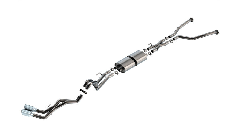 Borla 22-24 Toyota Tundra 3.4L V6 (Inc. Hybrid) Ext. Cab/STD Bed/145.7in WB S-Type Cat-Back - Chrome 140939 140939 User 1