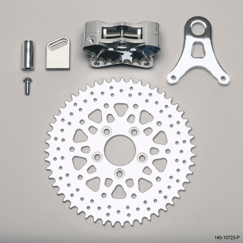 Wilwood Brake Kit GP310 L/H Sprocket Rear Polish 51 Tooth 140-10723-P 140-10723-P Photo - Primary