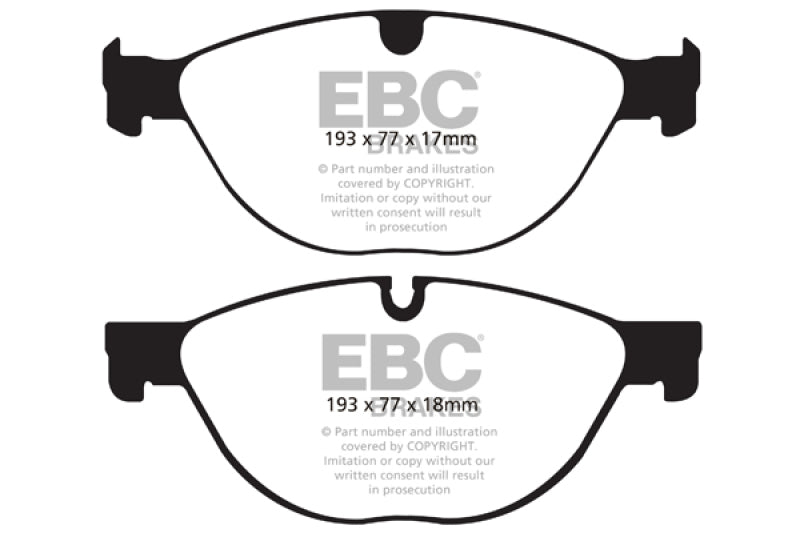 EBC Disc Brake Pad Set DP32076C Photo - Primary